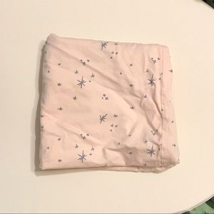 SNOO Bassinet Sheet in Pink with Stars